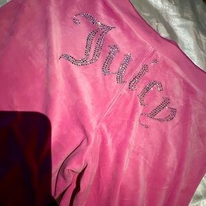 Juicy Couture Pink Wide Leg Pants
